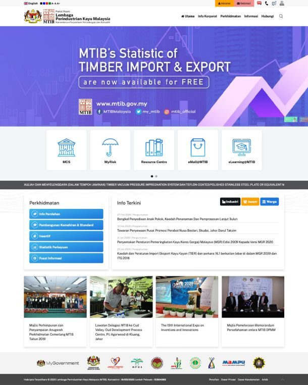 Malaysian Timber Industry Board Official Portal