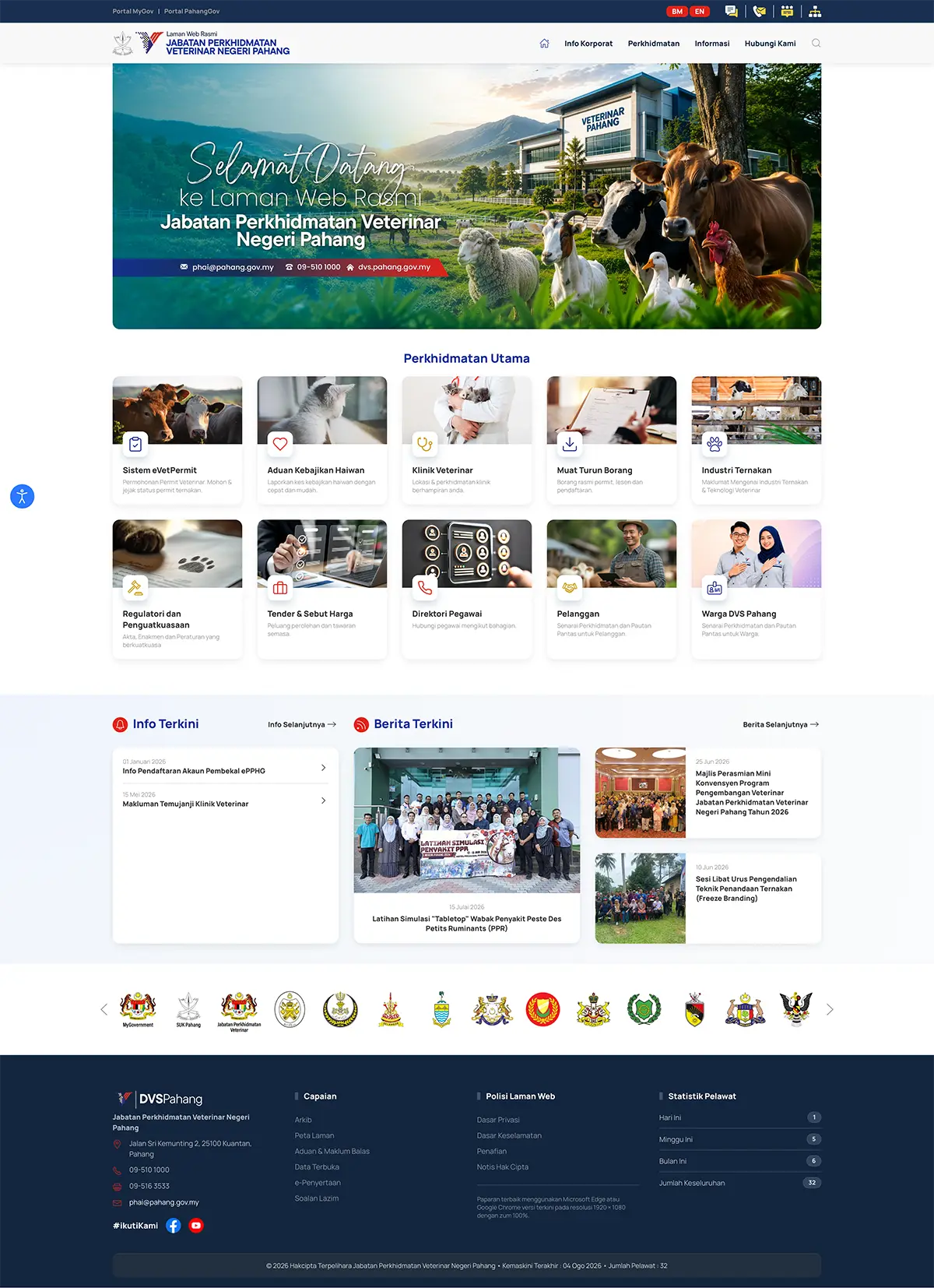 Projek Jabatan Veterinar Pahang
