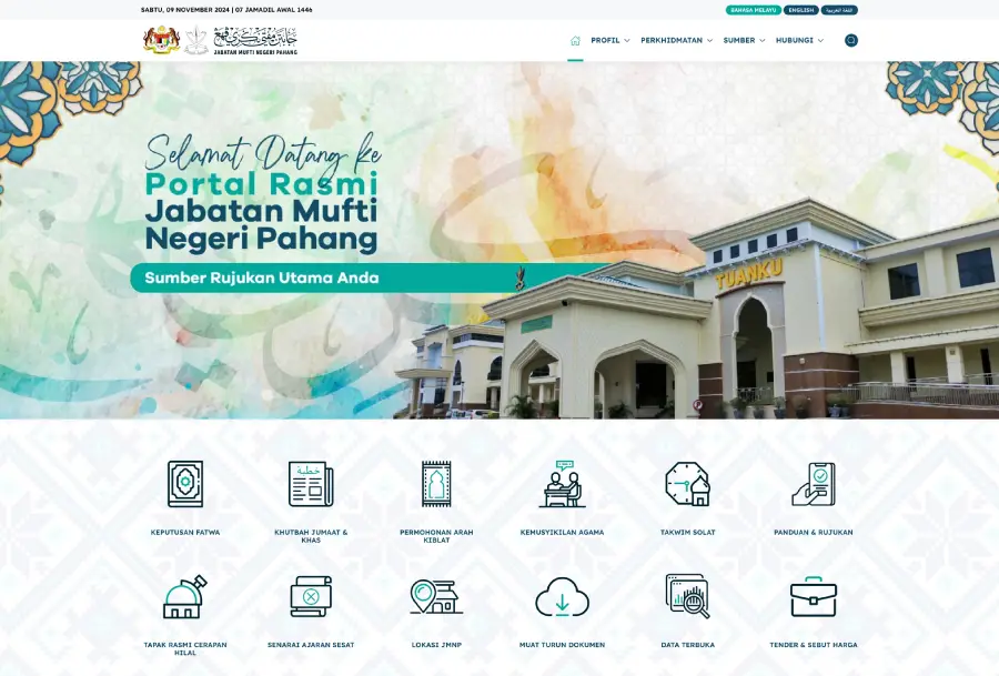 Projek Jabatan Mufti Negeri Pahang