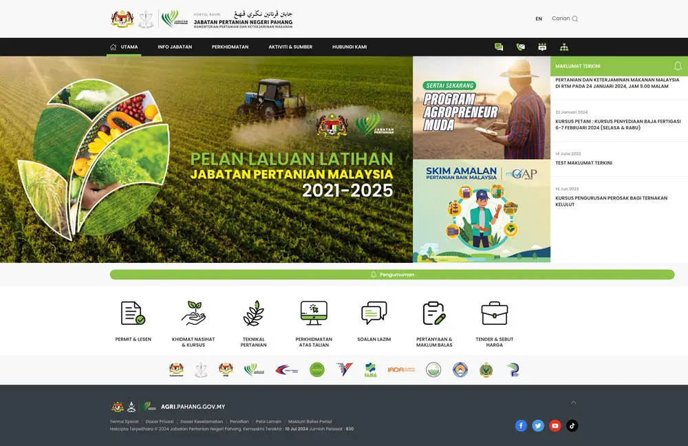 Projek Jabatan Pertanian Pahang